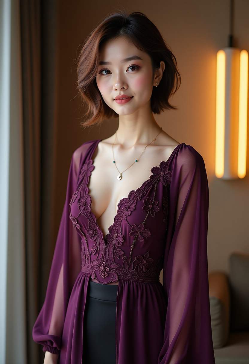 夜色天美